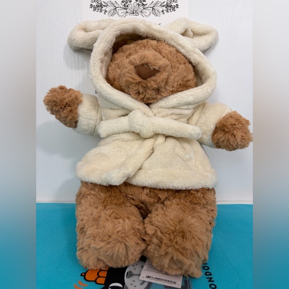 AUTHENTIC Jellycat Bartholomew Bear Bathrobe Outfit- NWT- FAST SHIP